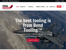 Tablet Screenshot of bendtooling.com